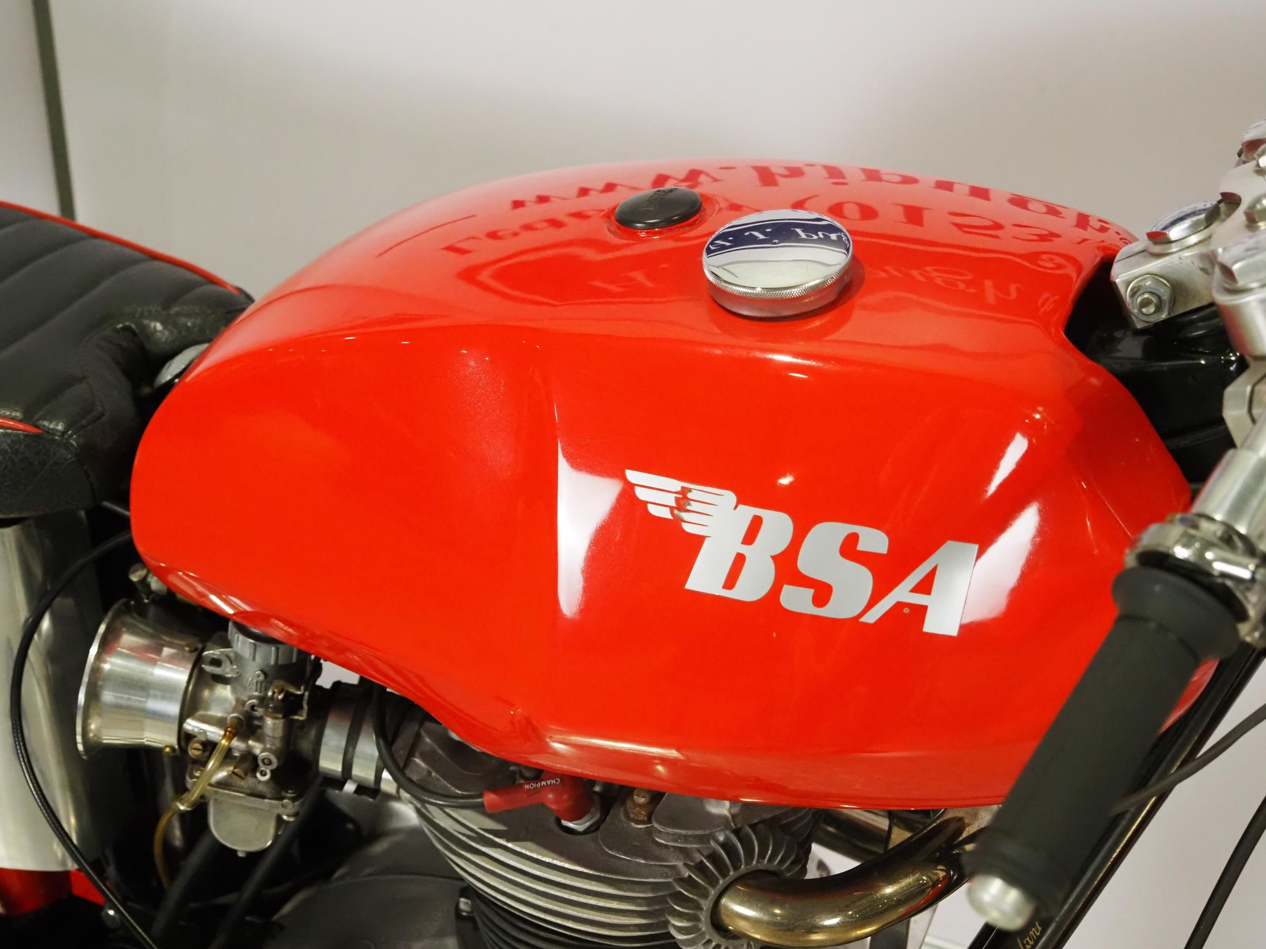 BSA Lightning motorcycle. 1972. 650cc Frame No. DE06637 A65L Engine No. DE06637 A65L Engine turns - Image 7 of 10