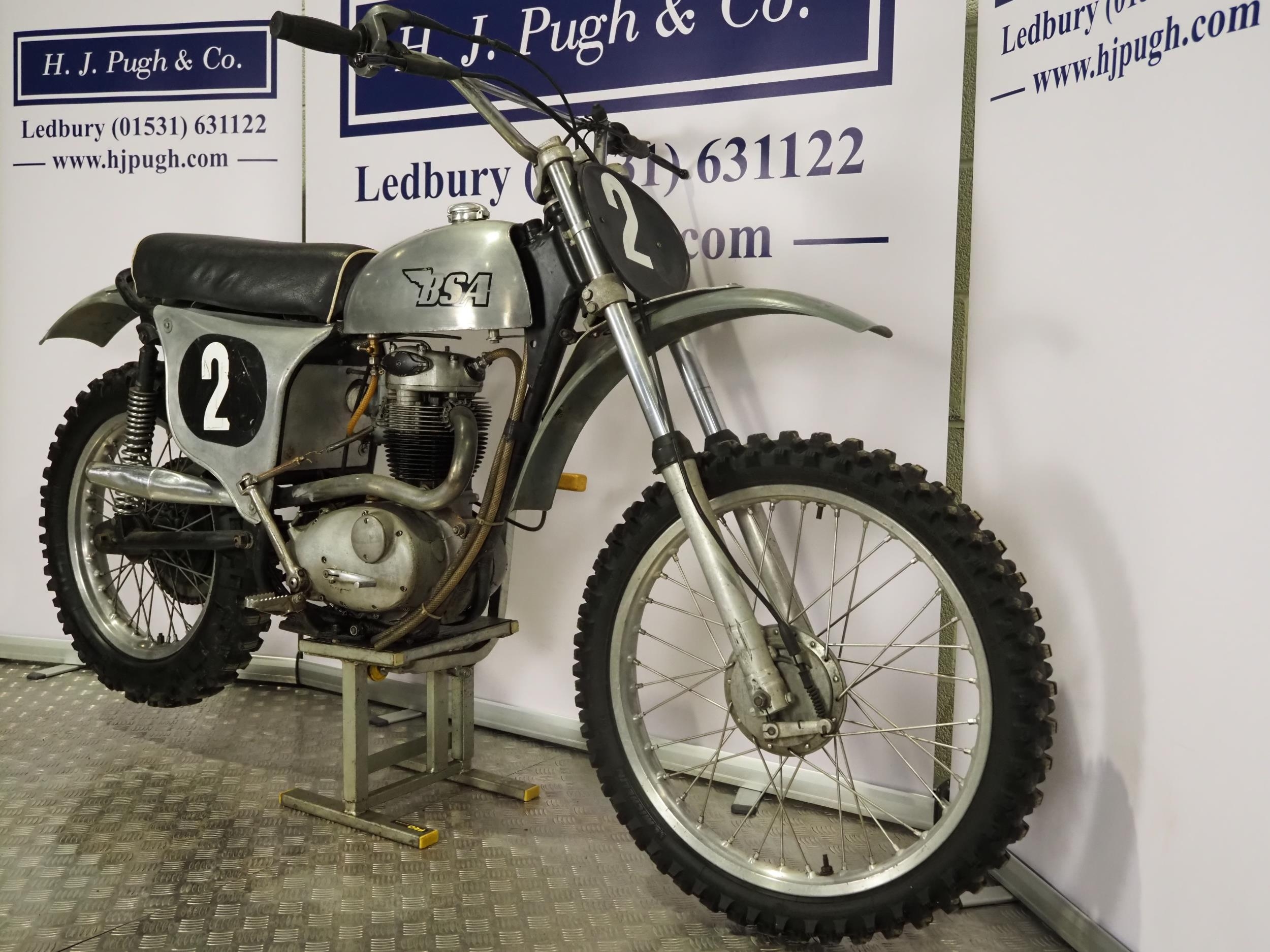 BSA Walker Victor trials motorcycle. 441cc Engine turns over. Has been dry stored for many years. - Image 2 of 7