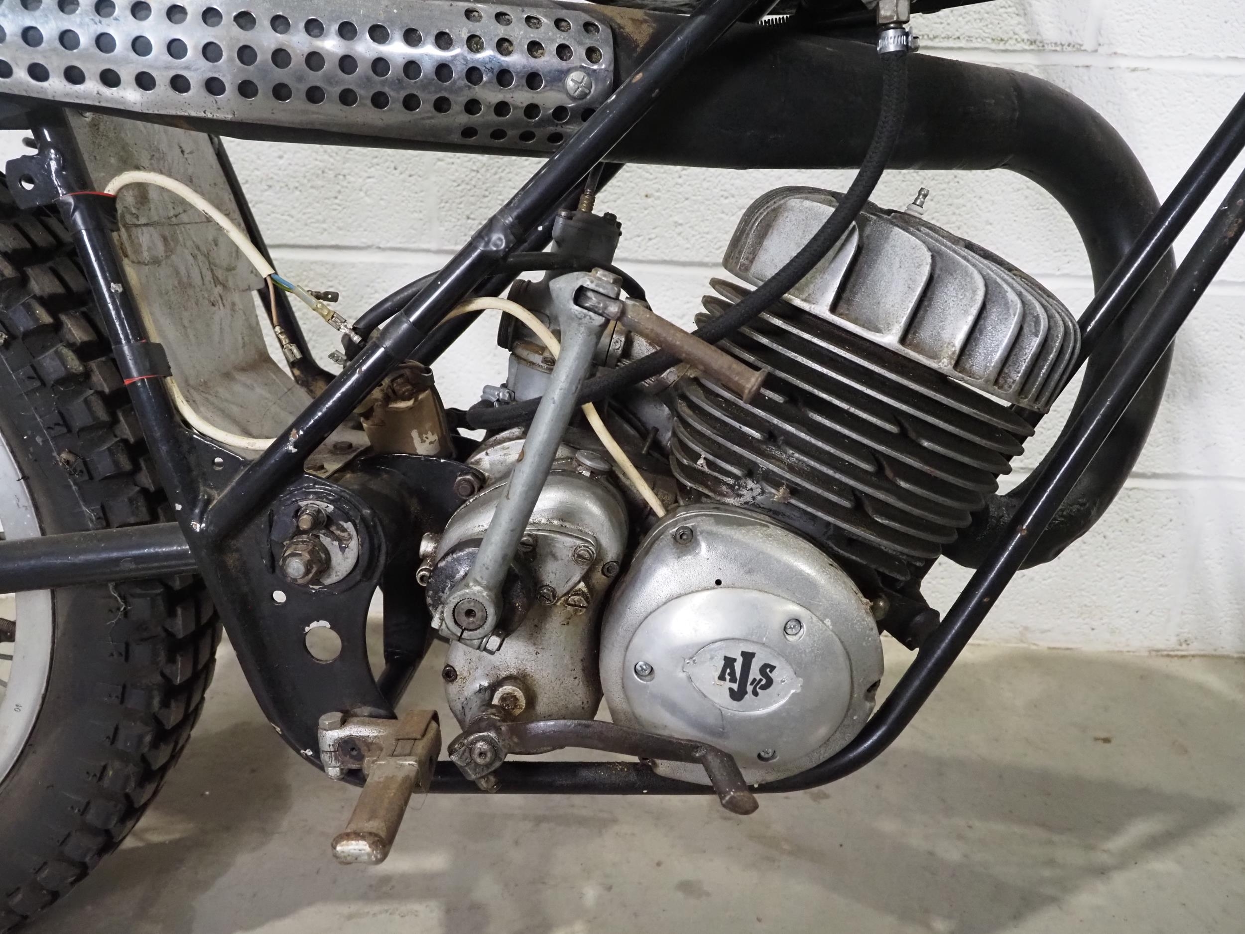 AJS Stormer motorcycle project. 250cc Engine No. 250402A3352 Non runner. Engine turns over. No Docs - Image 4 of 6