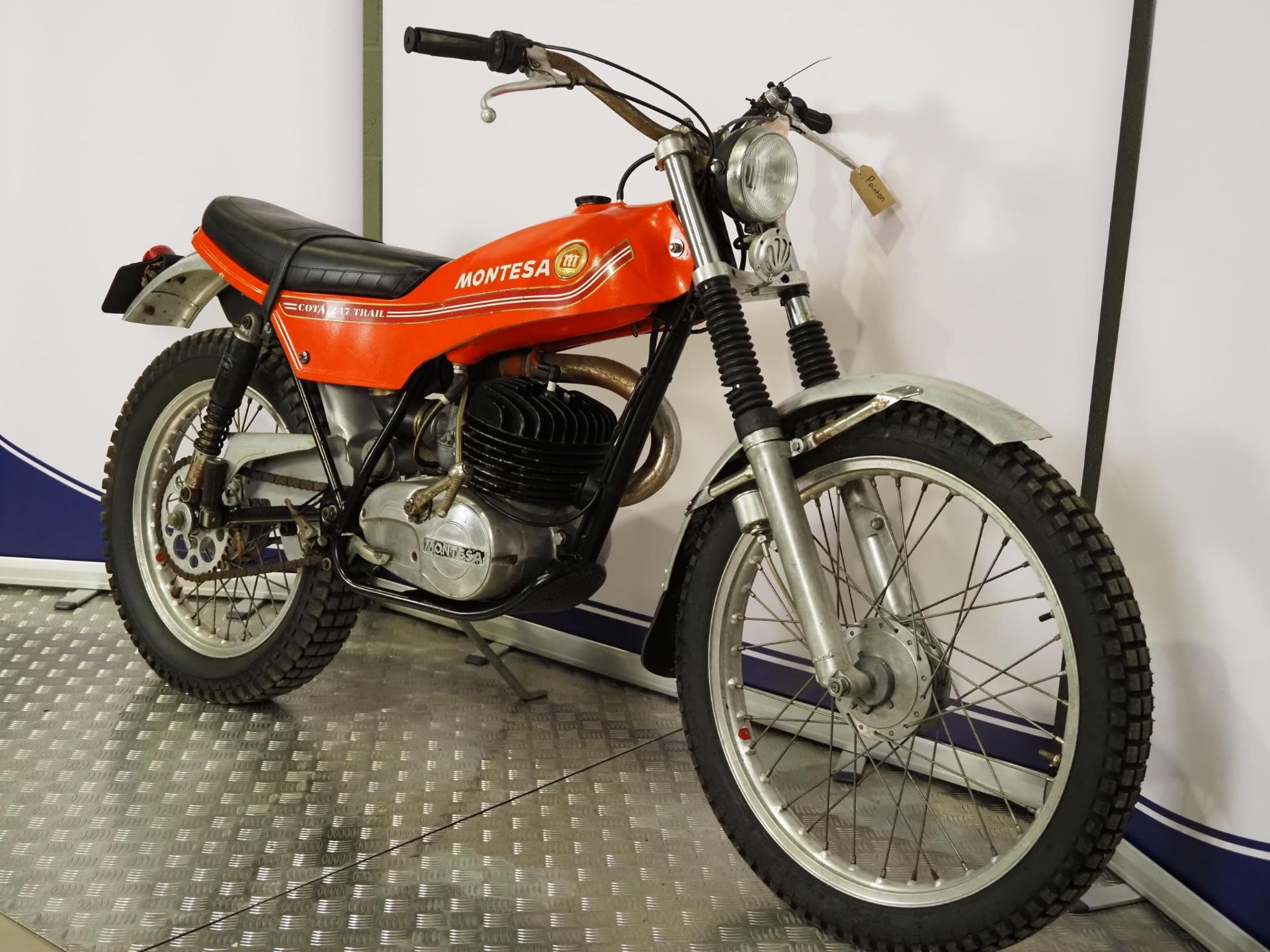 Montesa Cota 247 trail bike. Frame No. 21M28438 Engine No. 21M23438 Runs Engine turns over with good - Image 3 of 6