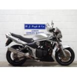 Suzuki GSF1200 Bandit motorcycle. 2001. 1197cc. Runs and rides. MOT until 19.03.25. Comes with