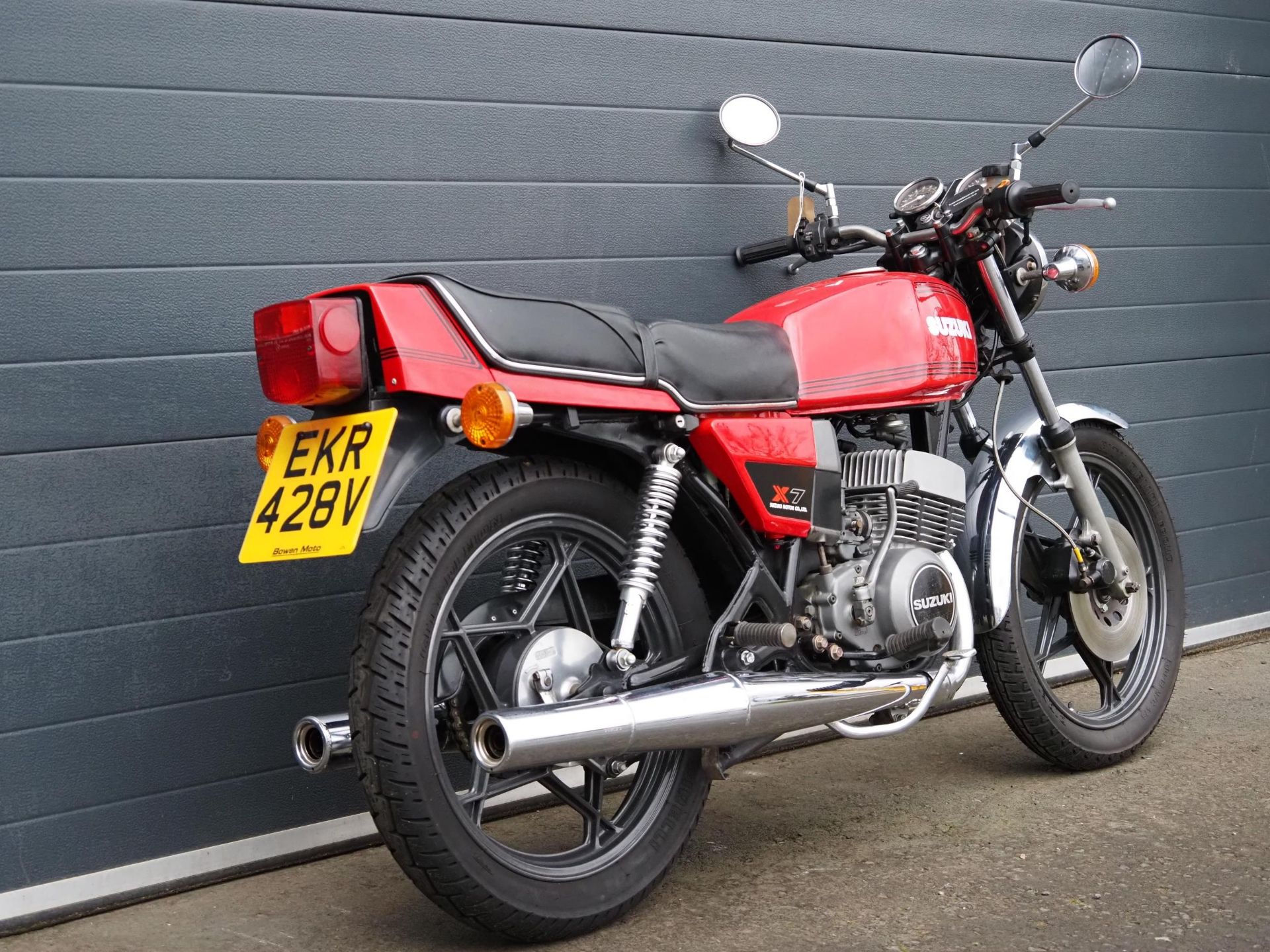 Suzuki X7 249cc. 1979. Frame No. GT2502-508028 Engine No. 111252 Runs and rides. Needs light - Image 3 of 6