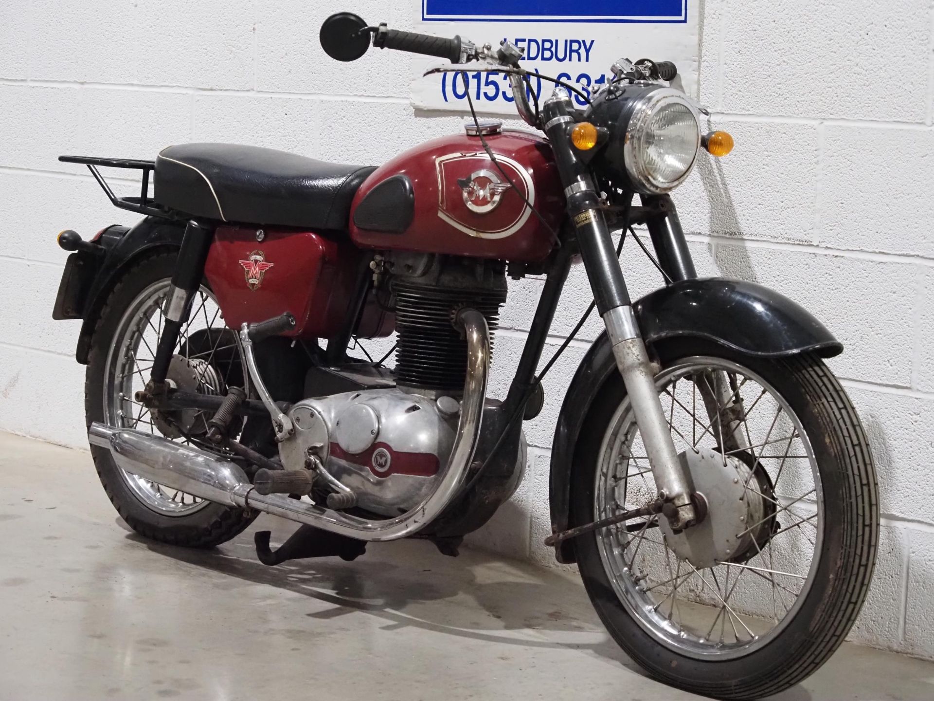 Matchless G5 Lightweight motorcycle. 1962. 348cc. Frame No. 12026 Engine No. 61/G52670 Engine - Image 2 of 6