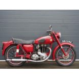 Ariel NH Red Hunter motorcycle. 350cc. 1954. Frame No. KS4811 Engine No. LB 1922 Runs well, new
