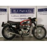 Matchless CSR650 motorcycle. 1960. 650cc. Frame No. 73603 Engine No. G12CSX2823 Was last ridden in