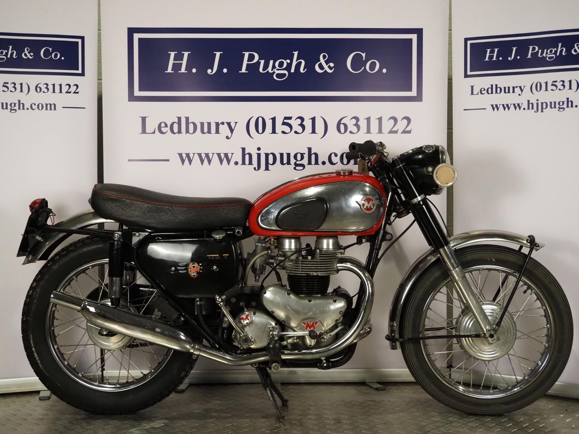 Matchless CSR650 motorcycle. 1960. 650cc. Frame No. 73603 Engine No. G12CSX2823 Was last ridden in