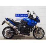 Triumph Tiger 1050 motorcycle. 2007. 1050cc. Non runner but engine turns over. Cat C in 2015.