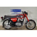 Jawa 350 motorcycle. 1977. 350cc Frame No. 144399 Engine No. 001559 Runs and rides. Reg. MKA 868R.