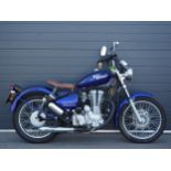 Royal Enfield Thunderbird motorcycle. 2005. 350cc. Frame No. 4LJ-09712-CEngine No. 4LJ-09712-