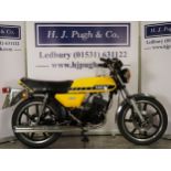 Yamaha RD200. 1980. 124cc. Frame No. 1E80400707 Engine No. 1E8400707 Engine turns over but will