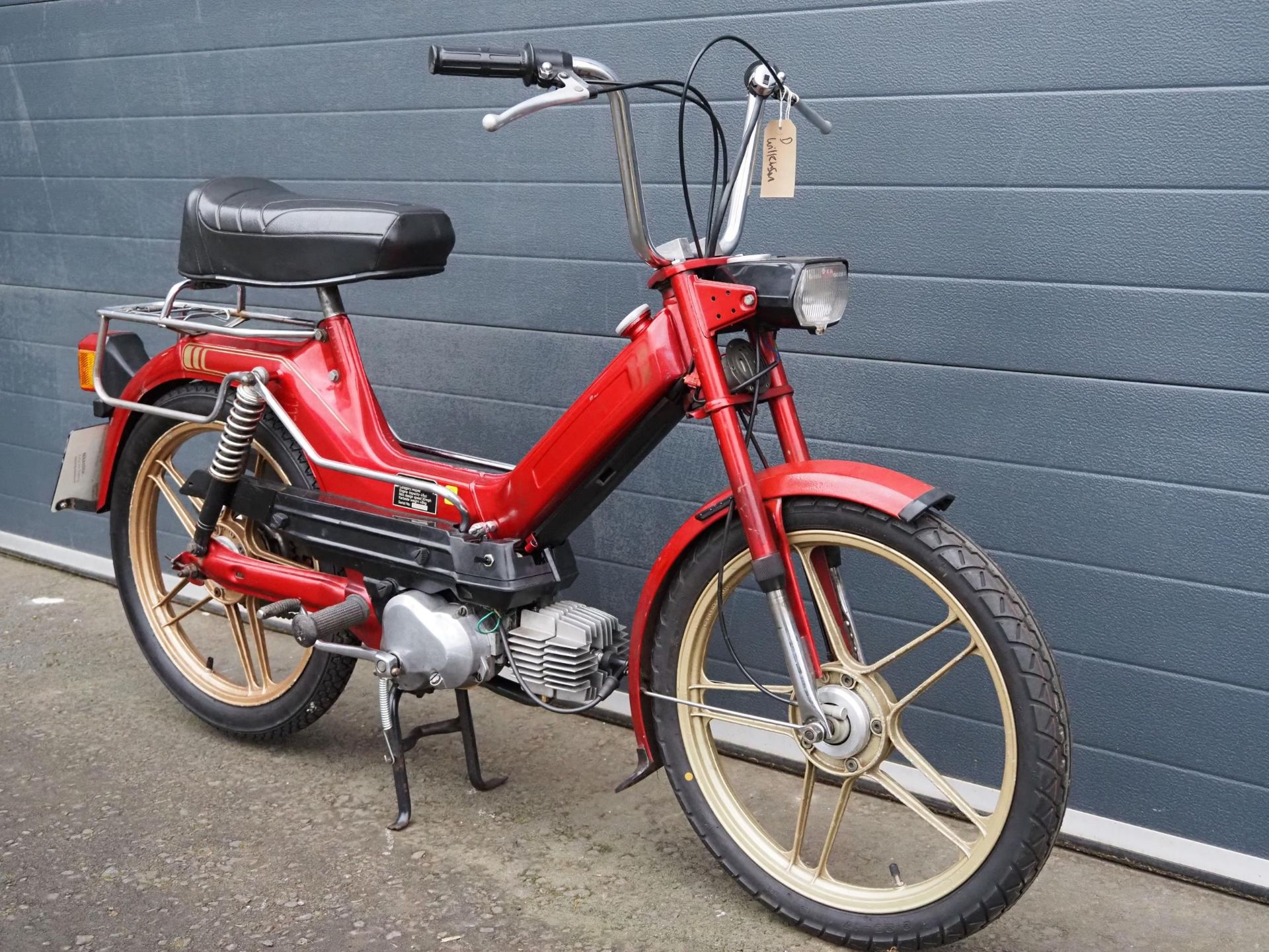 Puch moped. 49cc. 1983. Frame No. 4319738 Engine No. 4319738 Runs and rides. Needs light - Bild 2 aus 7