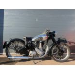 BSA B31 motorcycle. 1947. Frame No- XB316902 Engine No- XB316053 A lovely example of a B31 in its