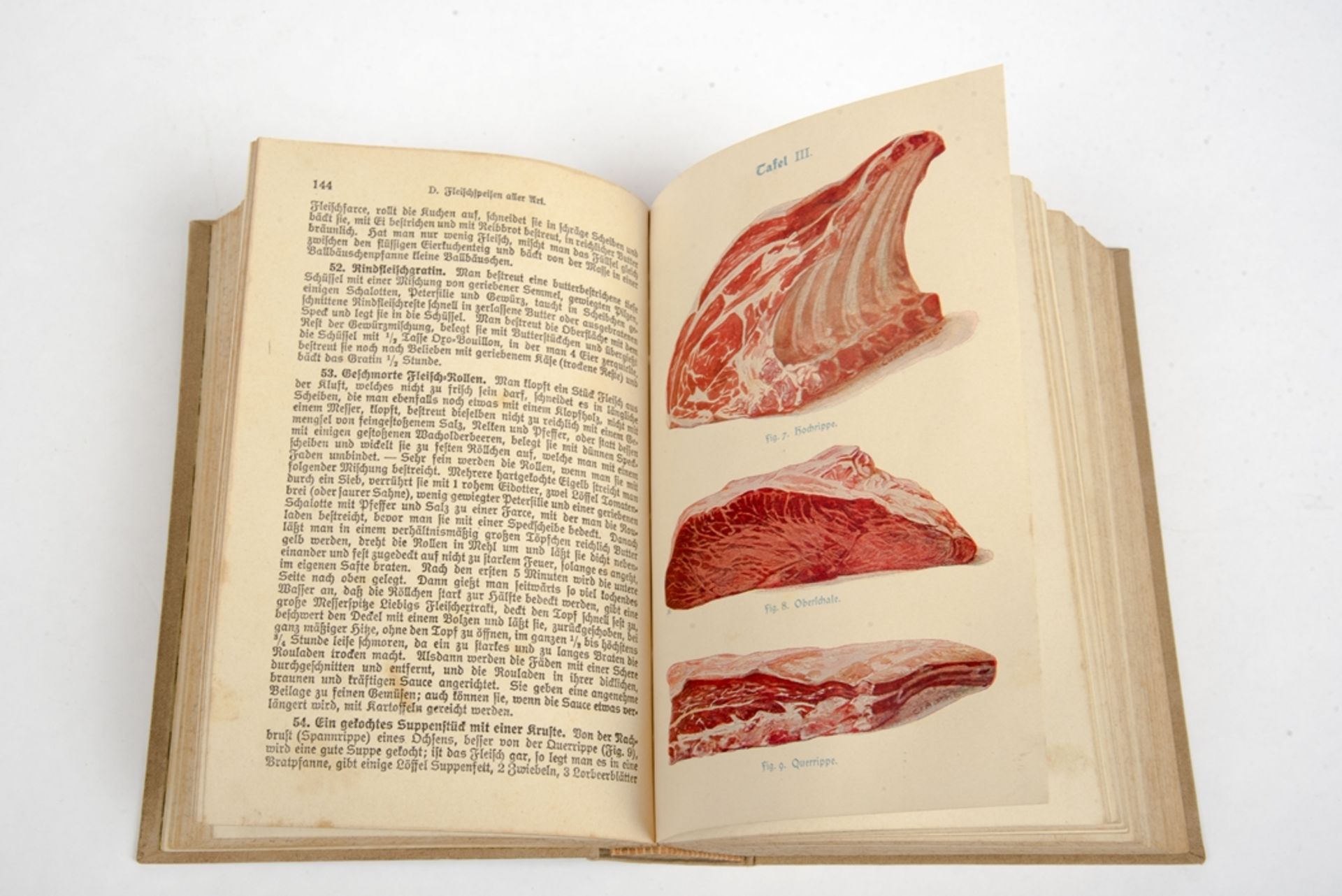 Zwei Kochbücher Henriette Davidis-Holle 1903 und 1913 - Image 5 of 5
