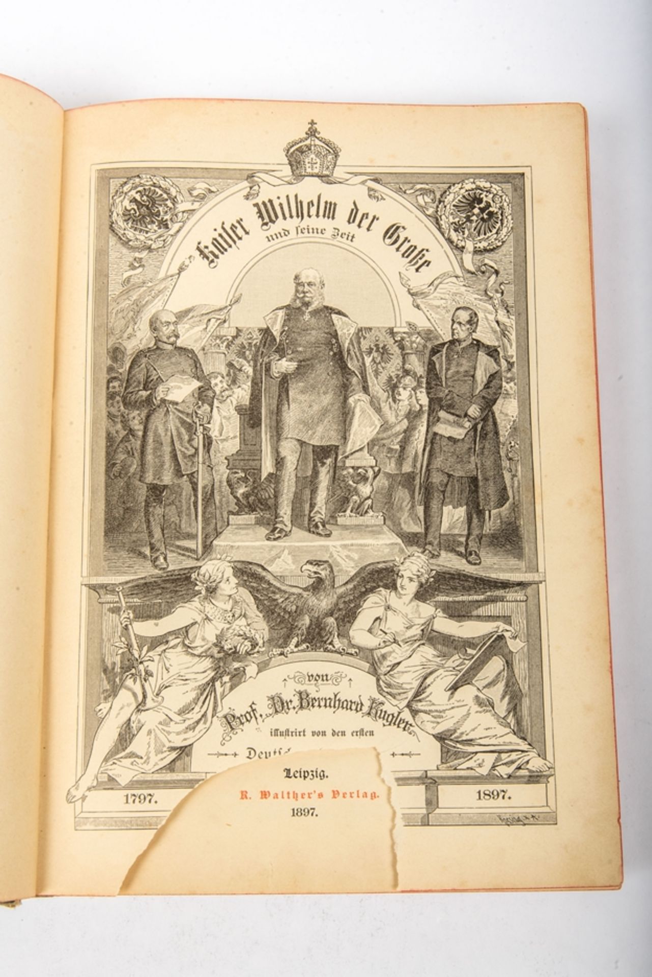 Buch, Kaiser Wilhelm der Große und seine Zeit, - Image 2 of 2
