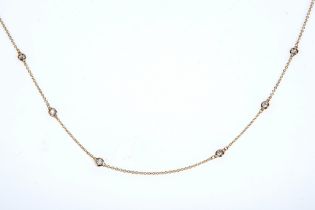 Feines Diamant-Collier