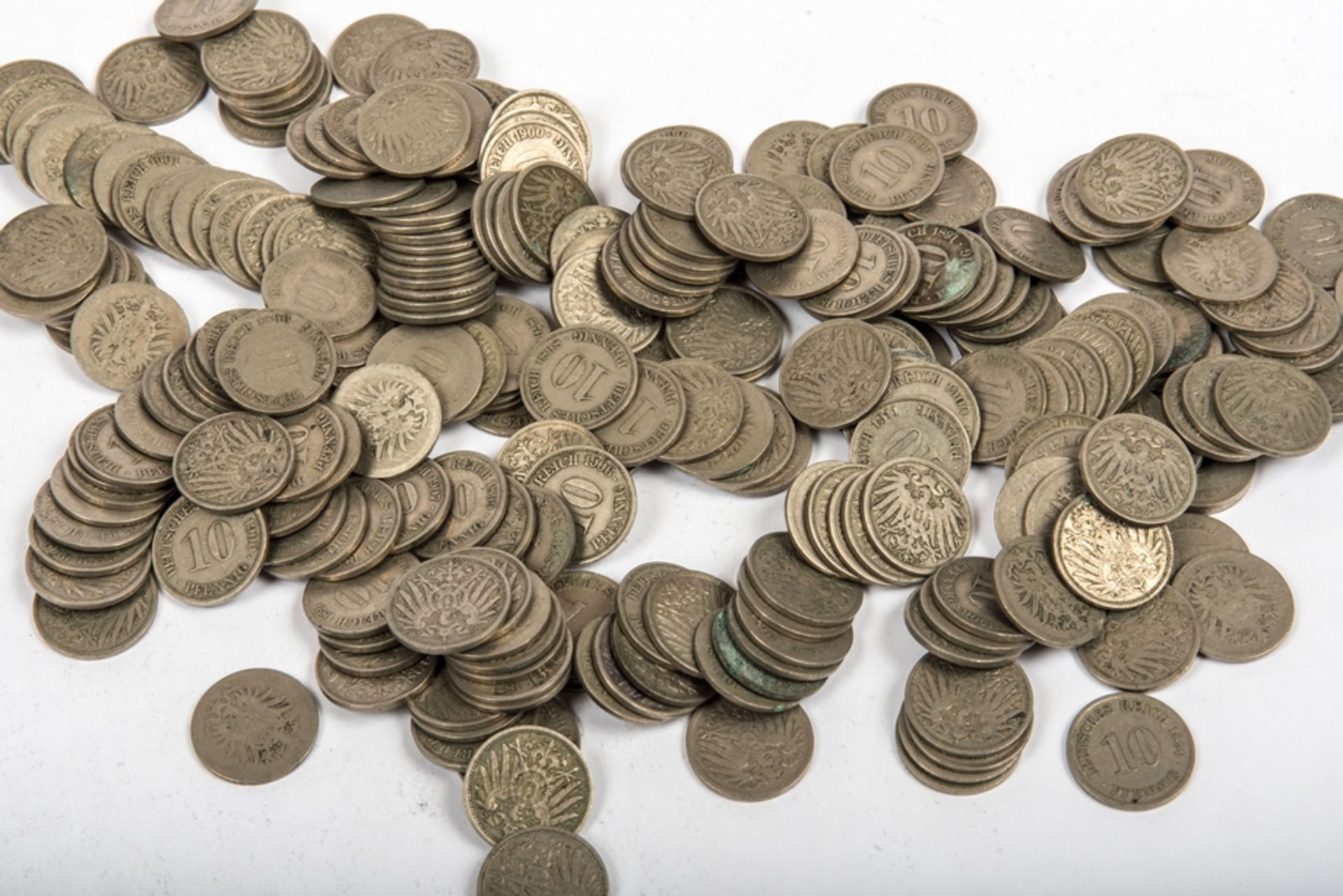 236 Münzen 10 Pfennig, Deutsches Reich