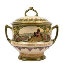 Bowle, Villeroy & Boch, Mettlach um 1900