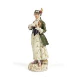 Meissen Figur Falknerin