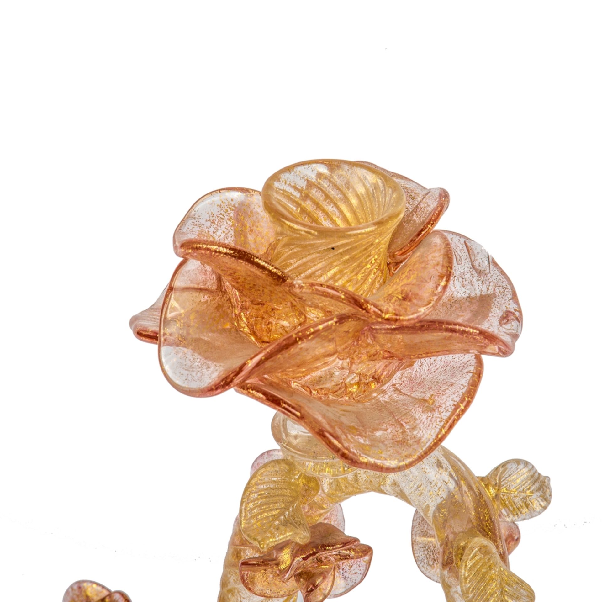Blüten-Leuchter Paar , Cenedese  Nason 1963 -72, UNIKAT - Bild 2 aus 3