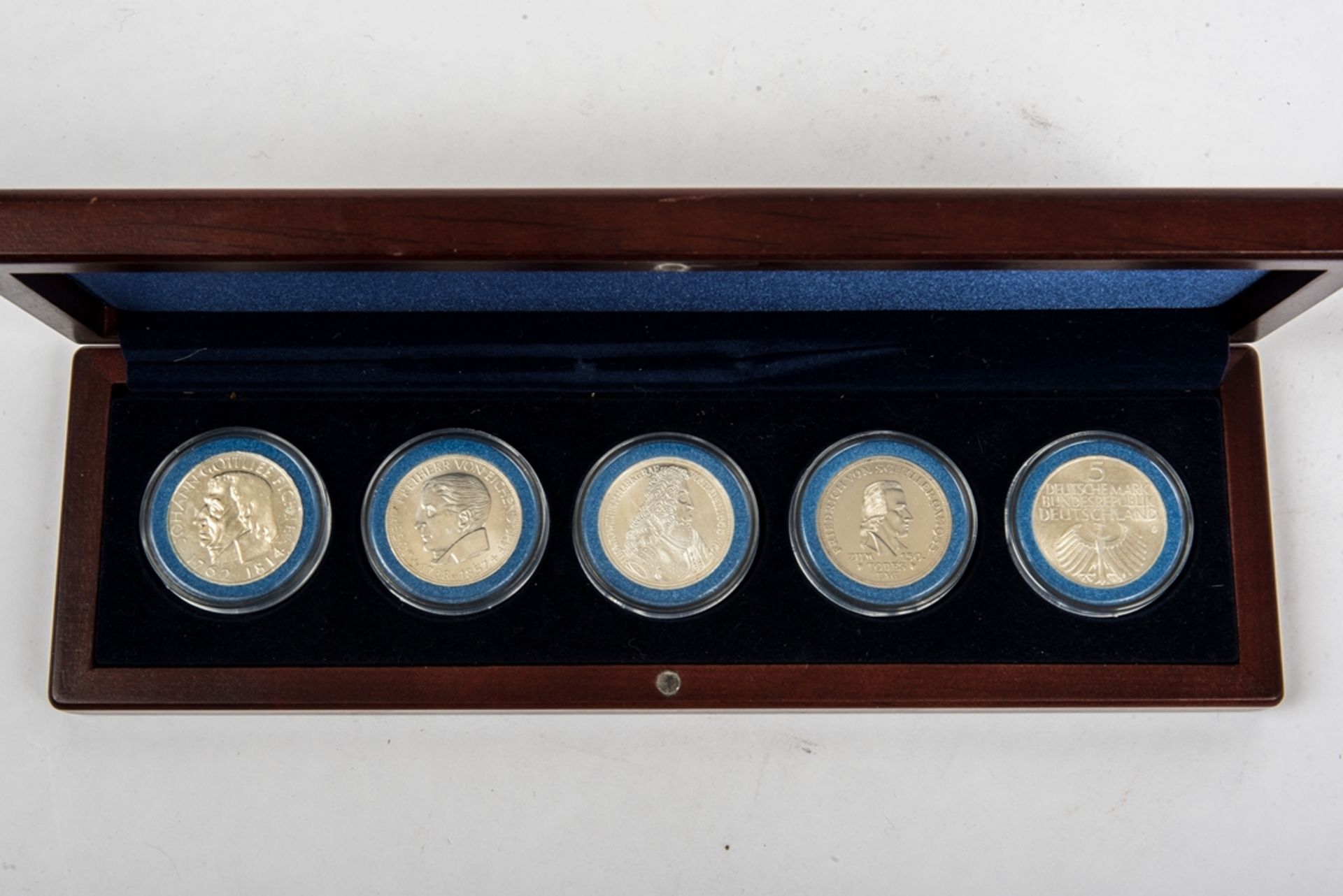 Die Ersten Fünf 5 DM Gedenkmünzen Bundesrepublik Deutschland - Image 2 of 2