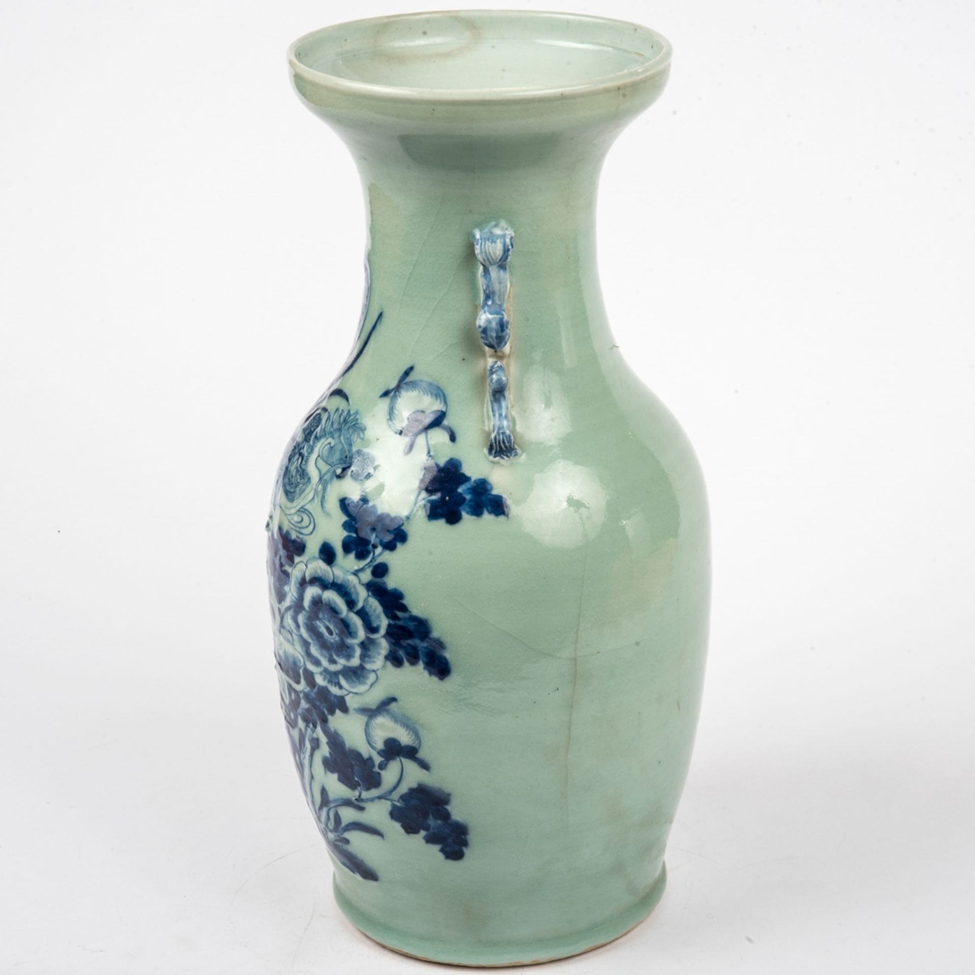 Vase, China 19. Jh. - Bild 2 aus 2