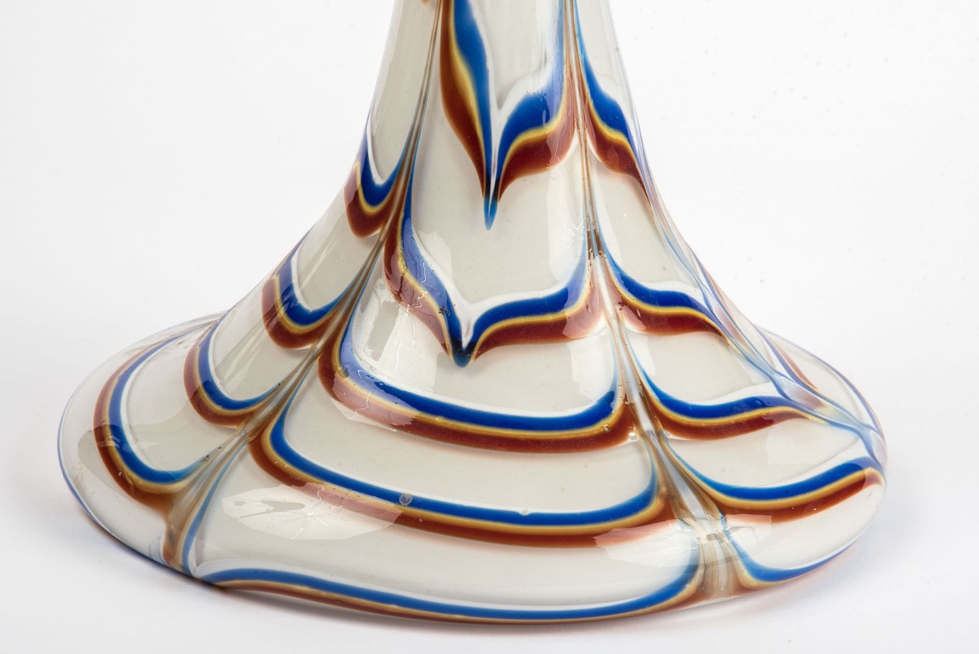 Außergewöhnliche Vase, Murano, Fratelli Toso um 1900 - Image 2 of 2