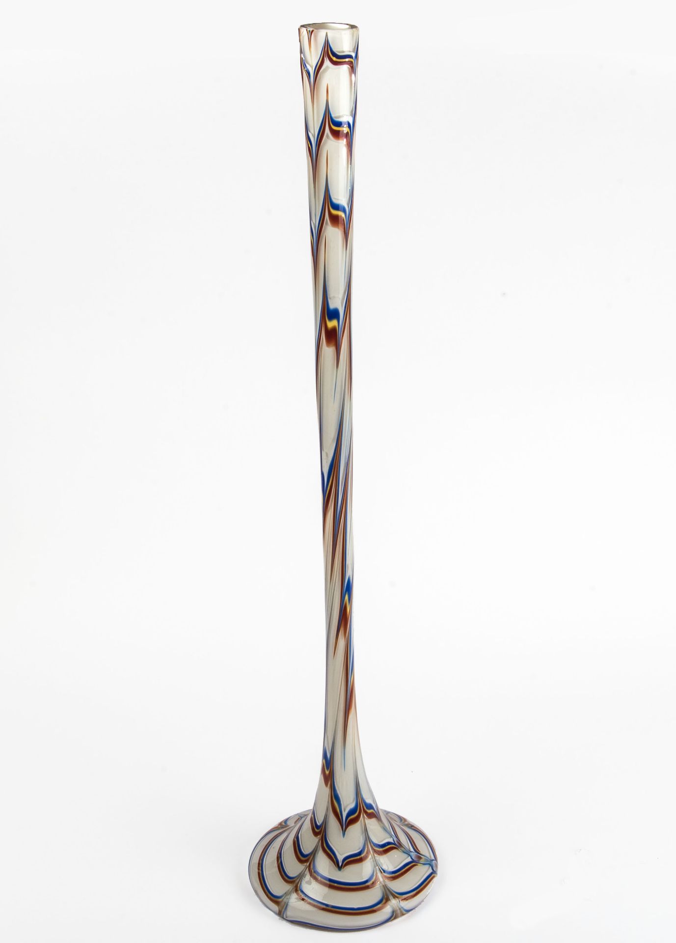 Außergewöhnliche Vase, Murano, Fratelli Toso um 1900