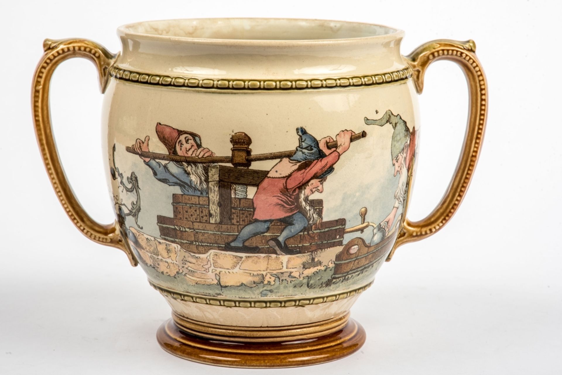 Henkelkrug  Villeroy & Boch , Mettlach   von 1896 - Bild 2 aus 3