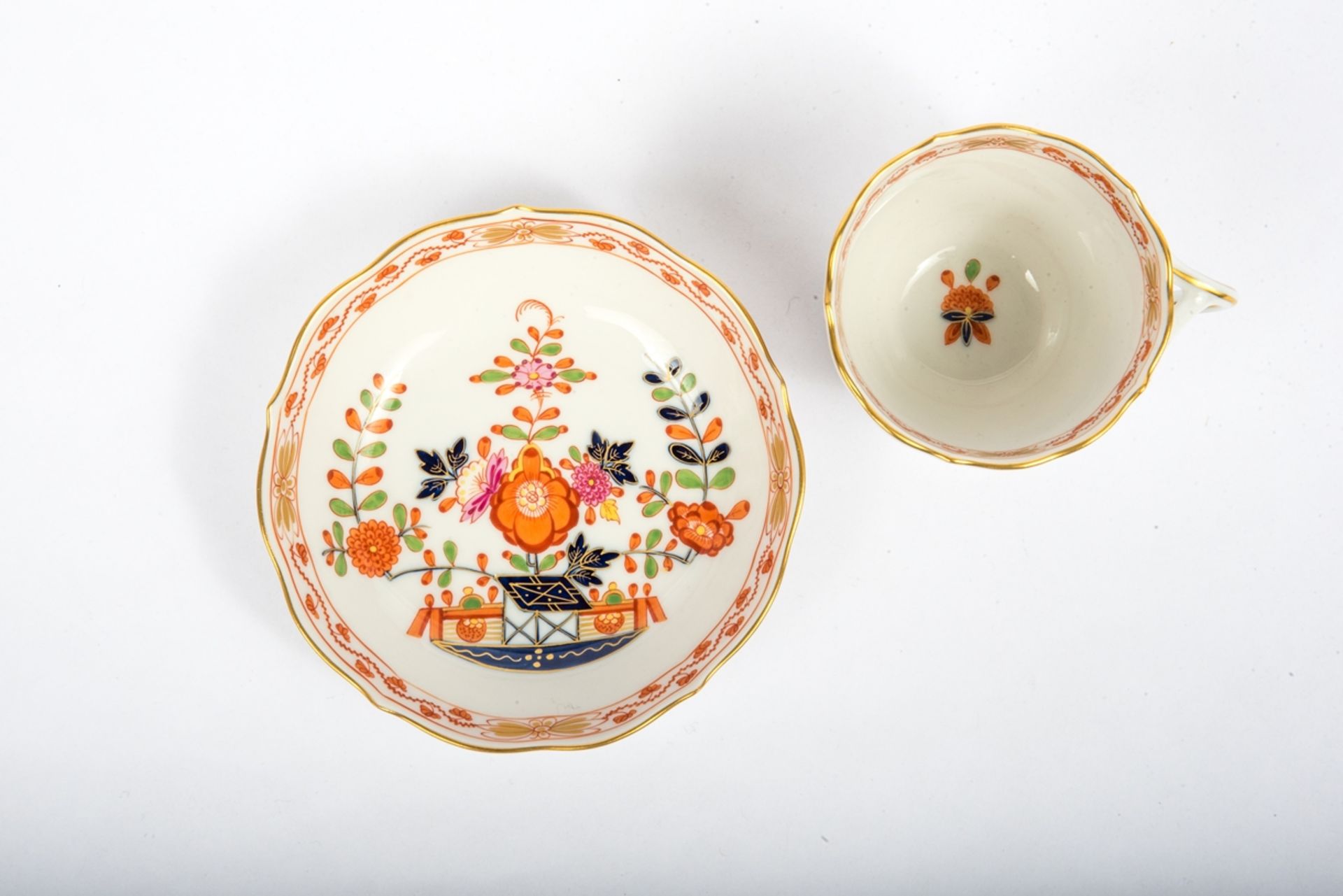 Mokkatasse Meissen 20. Jh. - Image 3 of 4