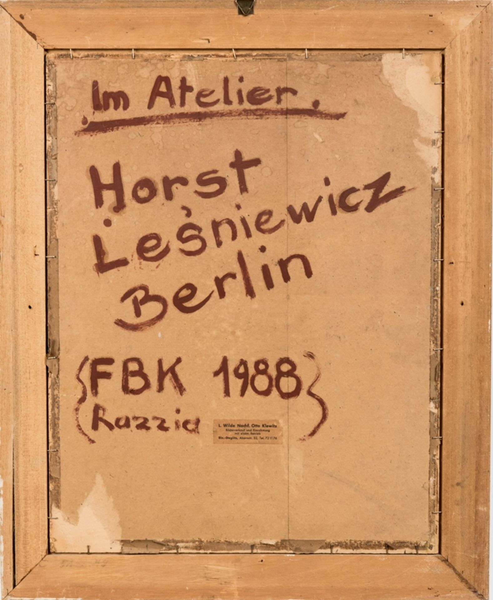 Lesniewicz, Horst  (1926-2003) - Bild 3 aus 3