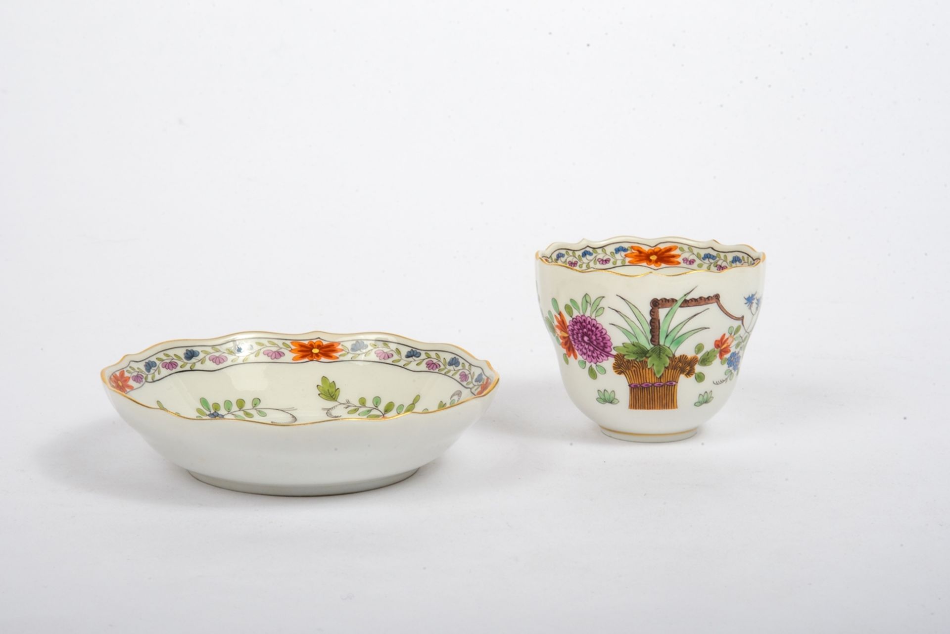 Mokkatasse Meissen 20 Jh. - Image 3 of 4