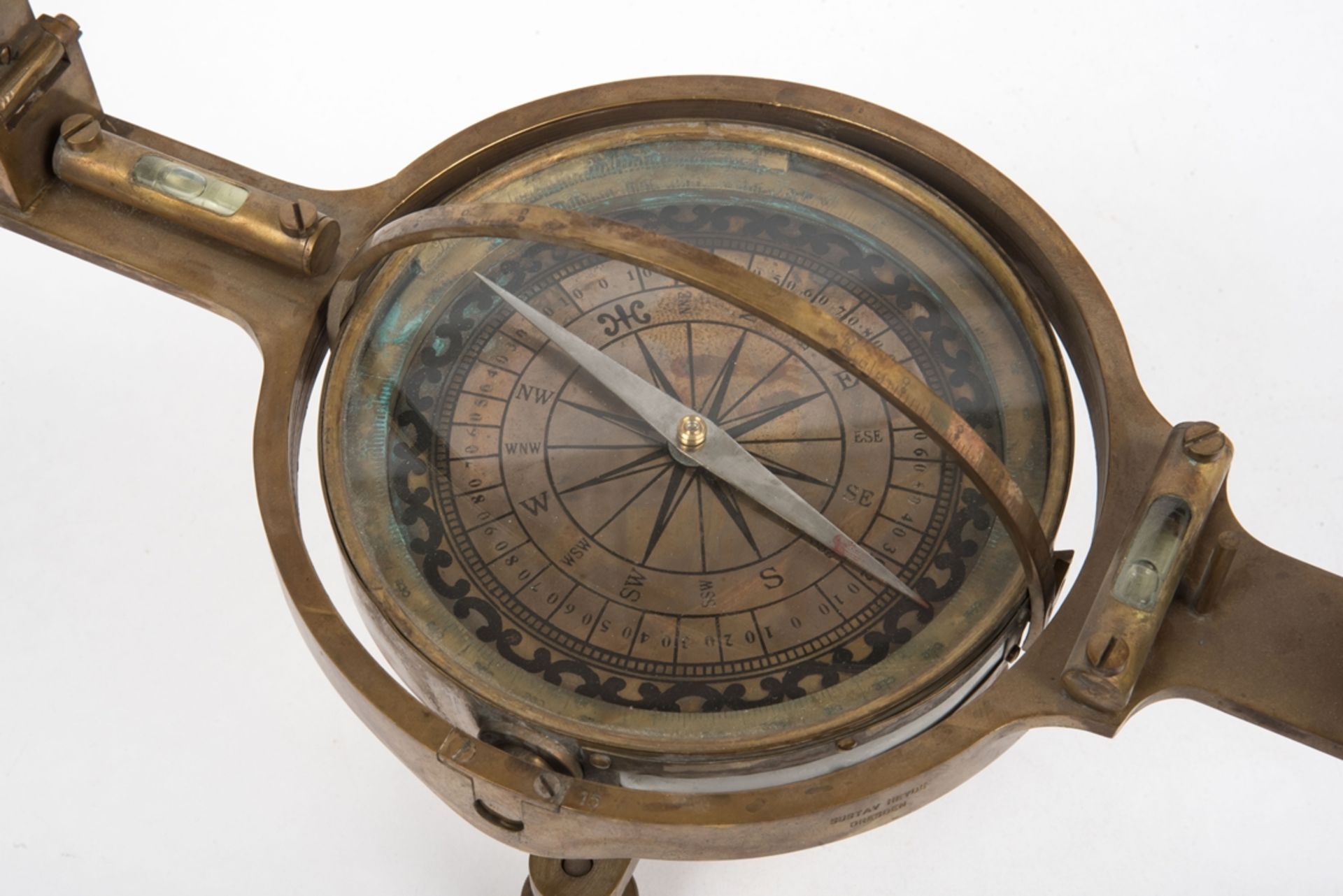 Großer Kompass  Gustav Heyde, Dresden - Bild 2 aus 2