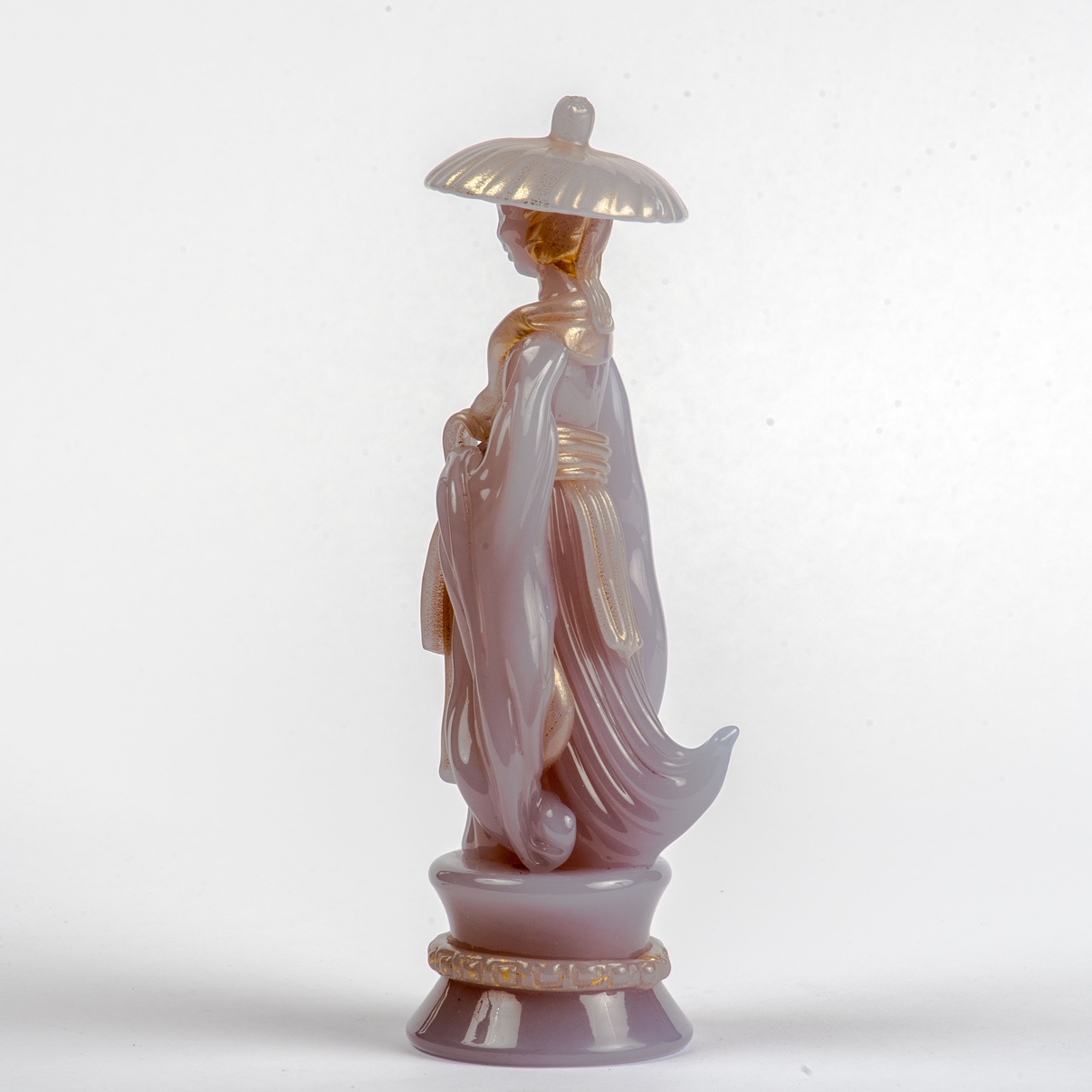 Skulptur Chinesin mit Hut, Cenedese Ermanno Nason -UNIKAT- - Image 2 of 3