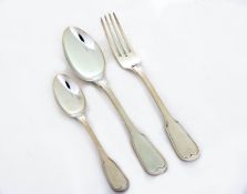 3-teiliges Kinderbesteck, Augsburger Faden