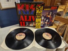 Kiss ALIVE II Gatefold Vinyl LP Record - First Pressing w/insert