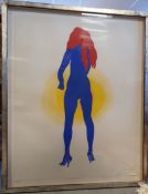 Edward Piper (1938-1990) Limited Edition Modern Art Lithographs of the Female Form, all exhibited in