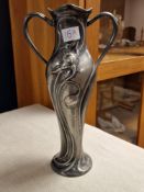 Silver Plated WMF German Twin Handled Vase - 30cm high