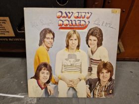 Bay City Rollers 1970's Rollin LP Vinyl Record