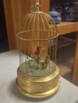 Musical Birdcage Automaton, Swiss/German Origin possibly a Karl Griesbaum example - not working