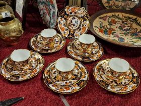 Royal Crown Derby 17pc Imari 1999 Tea Service