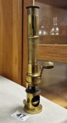 Vintage Field Microscope Telescope - 24cm high