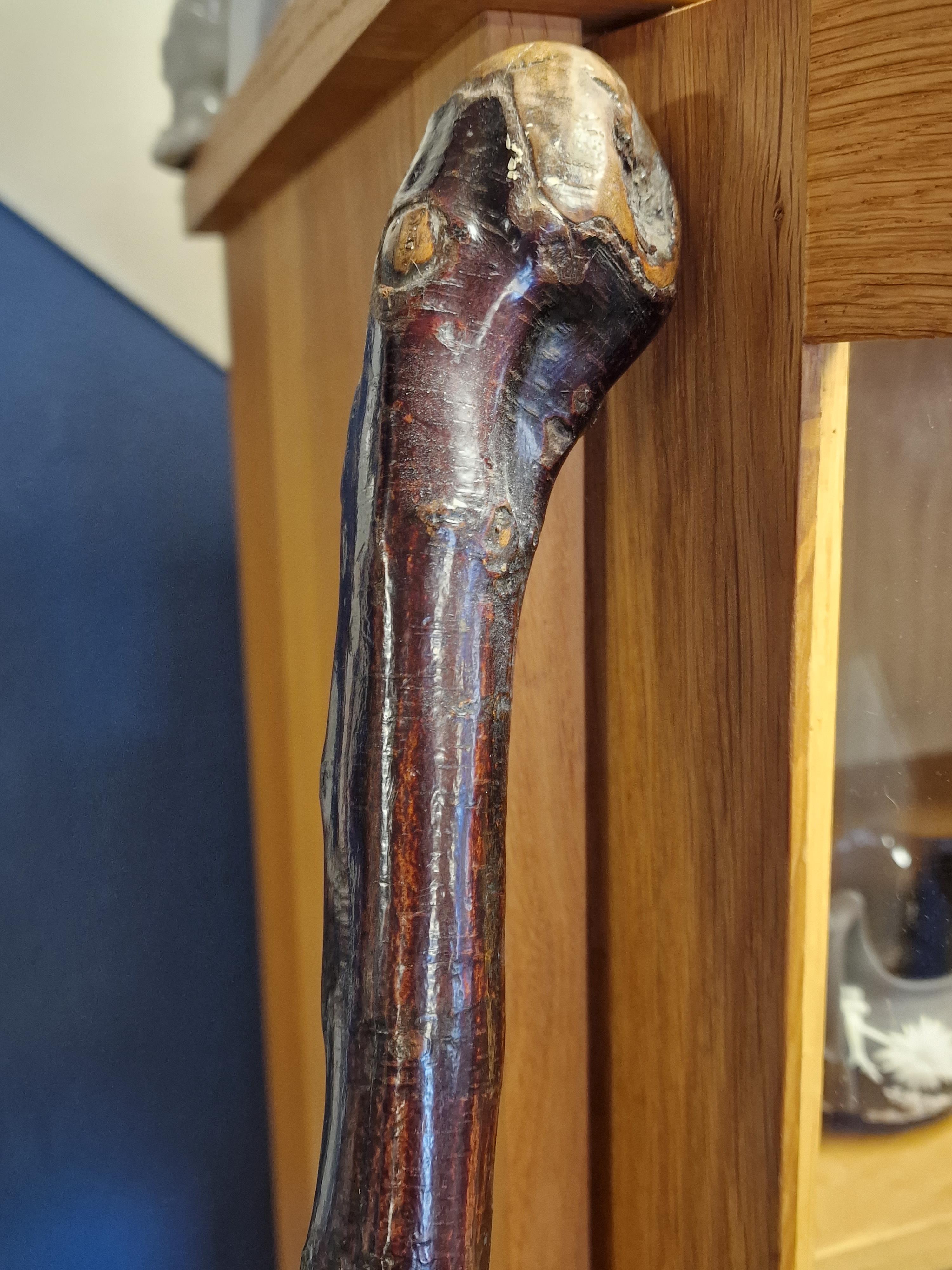 Irish Knobkerrie or Shillelagh Walking Stick - 93cm - Image 2 of 2