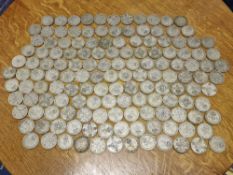 Collection of 1920-1946 Silver Two Shilling & Florin Coins - 1.5977kg