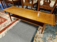 1970's Myer Teak Coffee Low Coffee Table