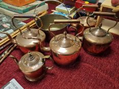 Copper Kettle And Jam Pan Assortment