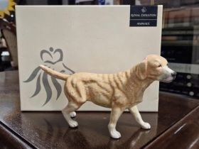 Boxed Royal Doulton Labrador Dog Figure - VGC