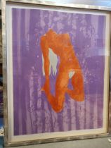 Edward Piper (1938-1990) Limited Edition Modern Art Lithographs of the Female Form, all exhibited in
