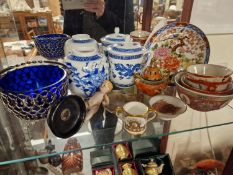 Chinese Collection of Ceramics - majority Chinese and Oriental Ceramics + Royal Crown Derby