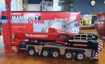 Mammoet Die Cast 1:50 Scale Demag AC 200-1 Industrial Crane Toy (boxed)