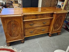 Walnut Antique Sideboard